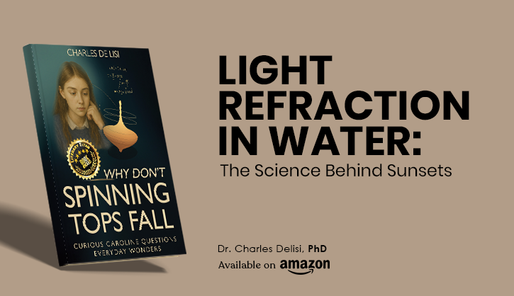 Light refraction in water explained